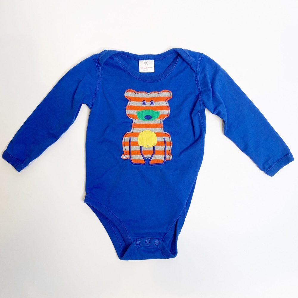 Hanna Andersson | Cute‎ Bear Onesie 80 cm
